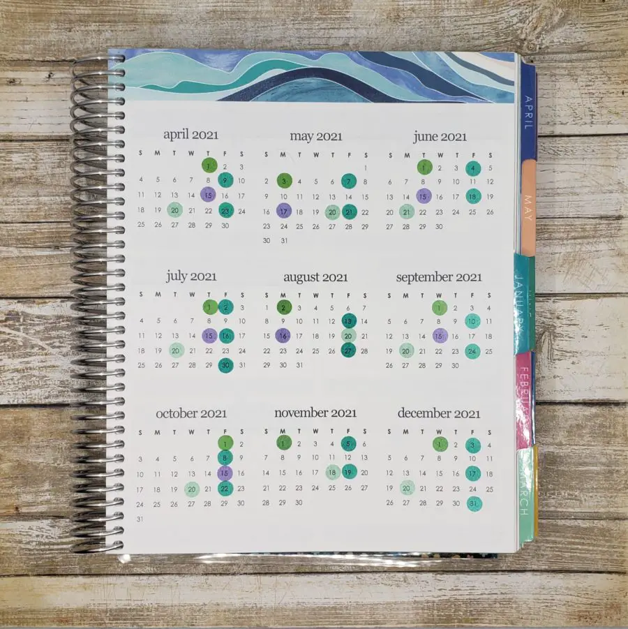 Budget Planner Setup for 2021