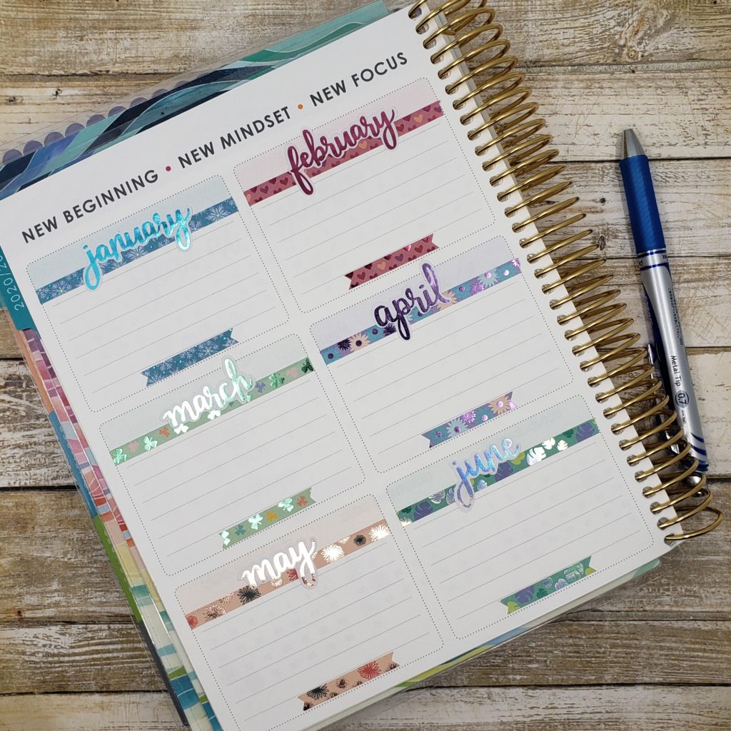 Planner Tips Getting Started