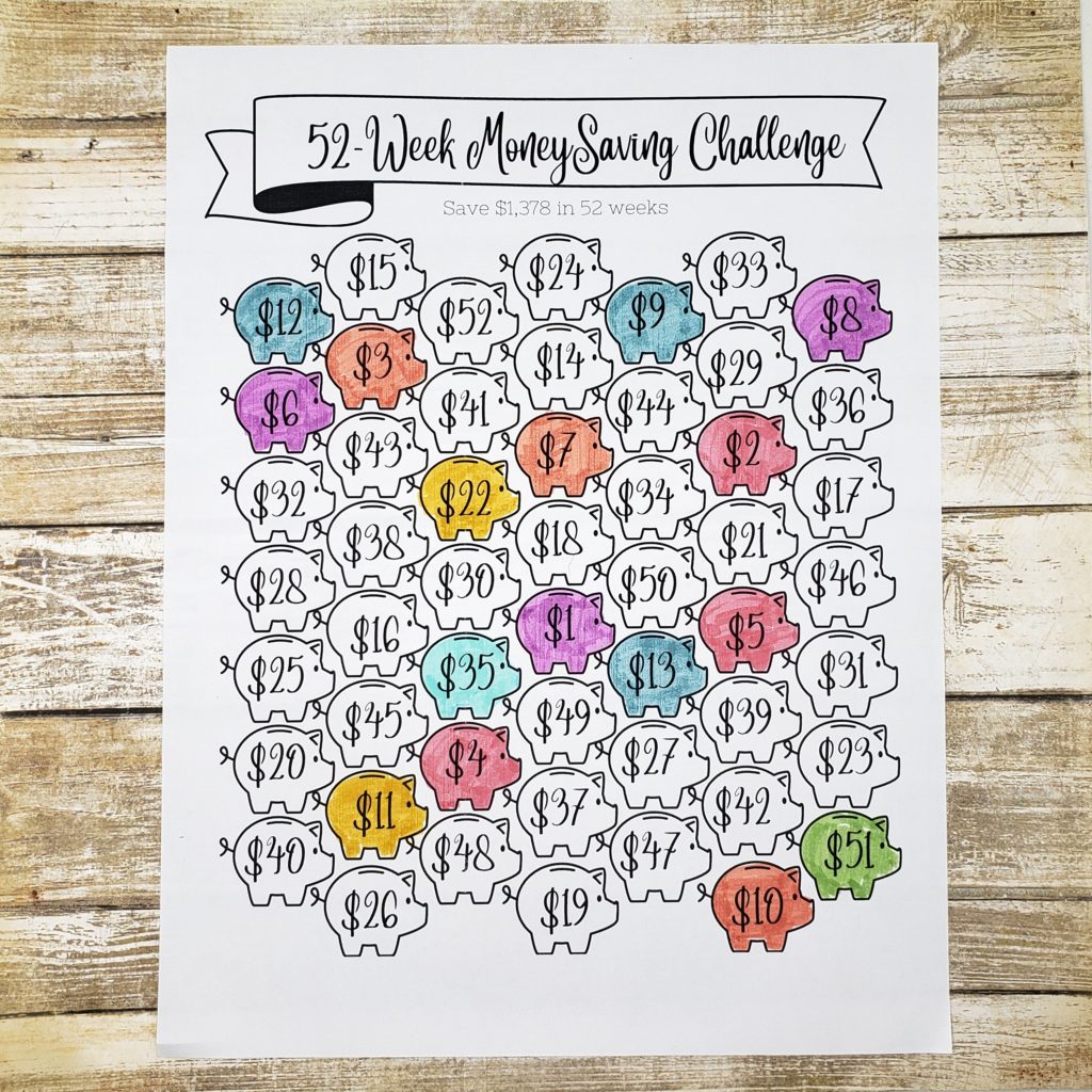 52 Week Saving Challenge