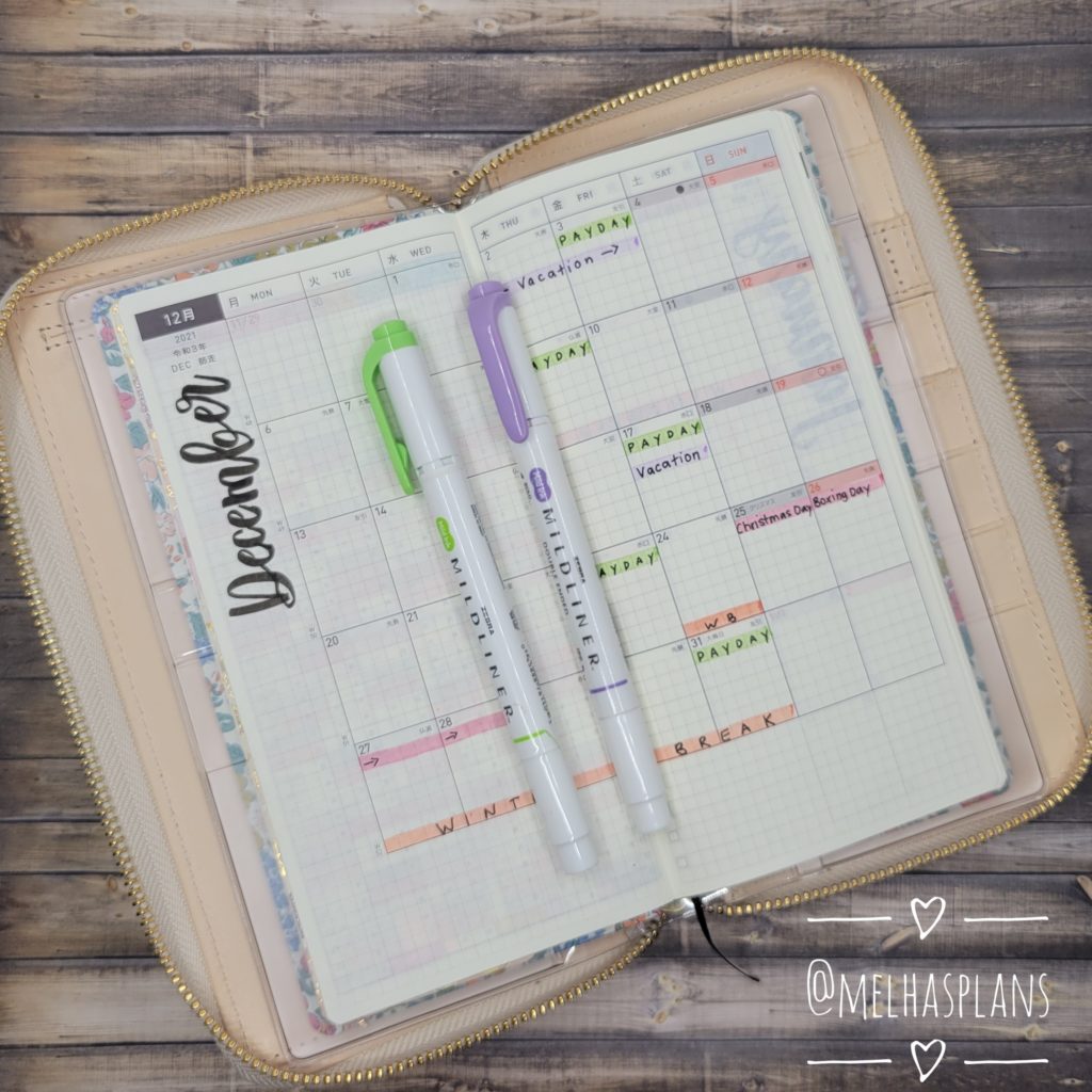 How I Plan a Week in My Hobonichi Cousin & Ideas for What to Track