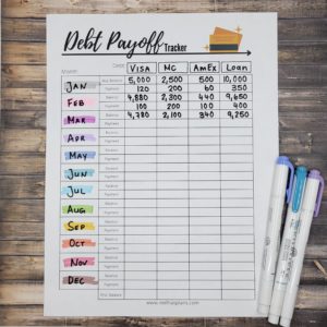 Debt Payoff Tracker