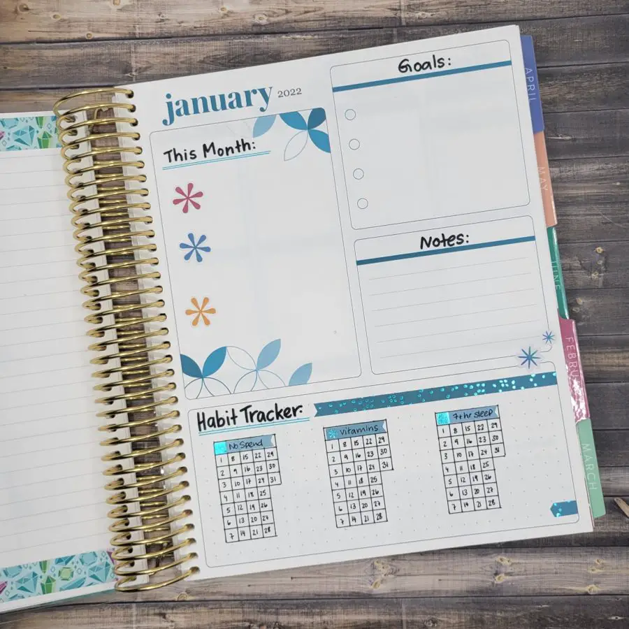 2022 Erin Condren Planner Setup – How to