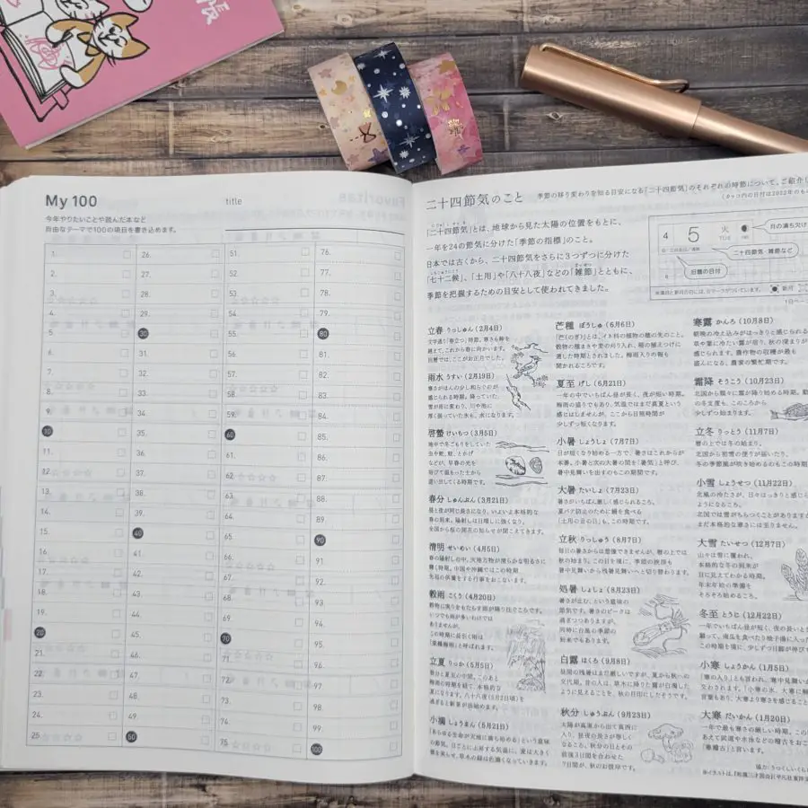 Hobonichi Cousin Avec Pages