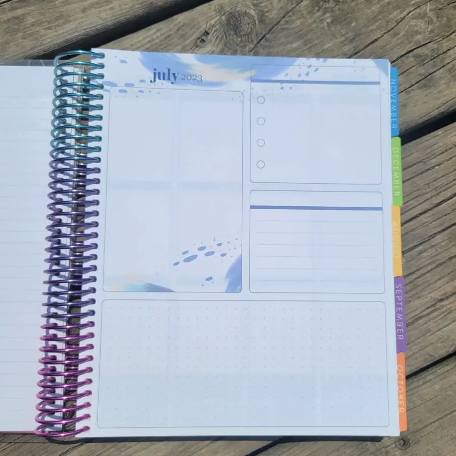 2023 Erin Condren Planner Dashboard